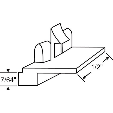 Strybuc White Face Guide 76-607W
